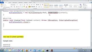 Hadoop Integrated with Eclipse and Map Reduce Custom Partitioner