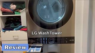 LG WashTower Review – Smart Laundry Combo Worth It?