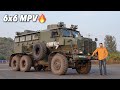 21.2 Ton Tank on Wheels🔥 Vehicle Factory Jabalpur Mine Protected 6X6 ( Crazy Features )