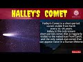 comets famous comets what if a large comet collided with earth what are comets