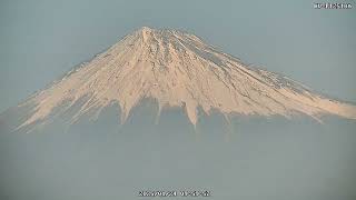 富士山がよく見えました。2025年1月24日(金)日の出 6:50日の入り17:07