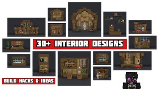 Minecraft : 30+ Interior Decorations Ideas and Designs! [Inspiration & Tips]