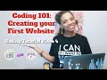 Coding 101: Create Your First Website using HTML and CSS