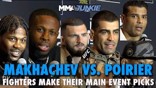Islam Makhachev vs. Dustin Poirier Predictions: UFC 302 Main Card Breaks Down Title Fight
