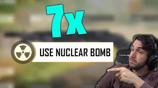 7 nukes in one game 😳