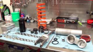 707 Suspension - WP Shock Complete Troubleshoot \u0026 Rebuild