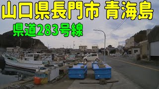 山口県長門市 青海島（県道283号線）