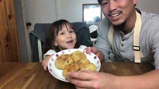 Teaching my Daughter to Make Croquettes コロッケ