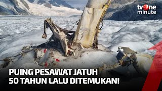 Puing Pesawat yang Hilang Tahun 1968 Ditemukan di Pegunungan Alpen | tvOne Minute