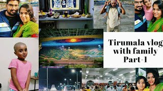 Tirumala||Family తో కలిసి తిరుమల కి వెళుతున్నాం🙏||TTD||వెల్లే దారిలో మహాసముద్రం🙄||Watchfullvideo 😘||