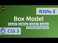 #2 | CSS | Box Model | Margin | Border | Padding | Outline | Code Malayalam