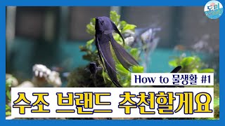 [How to] #1 수조 브랜드 추천할게요