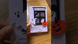 Halloween card ideas|Halloween craft #shorts #diy #halloween #halloween2023 #youtubeshorts