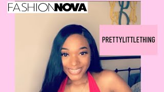 Fashionnova and PrettyLittleThing Mini Try on HAUL💗💗