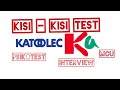 KISI - KISI TEST PT KATOLEC INDONESIA DARI AWAL SAMPAI MCU