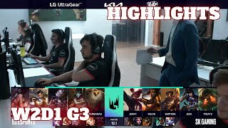 G2 vs SK - Highlights | Week 2 Day 1 S12 LEC Spring 2022 | G2 Esports vs SK Gaming W2D1