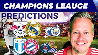 Champions League Predictions Round of Last 16 ⚽️ Betting Tips on Football today