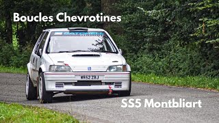 Boucles Chevrotines 2024 SS5 Montbliart - Scott Barnes & Andy Hall - Peugeot 106 Rallye Onboard