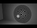 stereographic projection animations