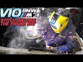 Stitch welding the front - V10 BMW E46 M3 restoration project Pt 8