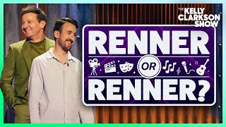 Kelly Clarkson vs. 2 Jeremy Renners In Hilarious Game Hosted By Lauren Ash