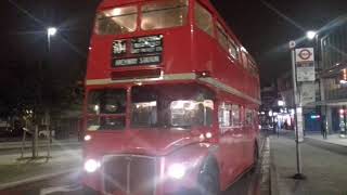 AEC Routemaster WLT903 RML903 Metroline Private Fleet Seen Departing Archway Station on Route 104A