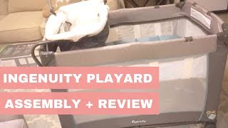 Ingenuity Smart and Simple Playard Assembly \u0026 Review