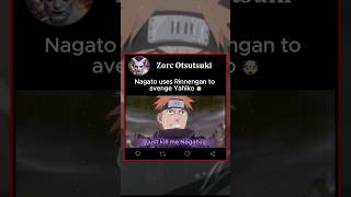 Nagato uses Rinnengan to avenge Yahiko 😈 || #shorts #shortvideo #naruto #narutoshippuden #nagato