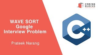 Wave Sort - Google Interview problem