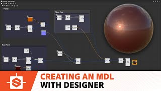 Creating a car paint MDL in Substance Designer | Adobe Substance 3D