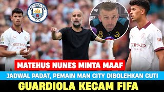 Pemain Boleh Cuti Sebab Jadwal Padat😱Nunes Minta Maaf💙Tanpa Guardiola Man City 1-2 vs Wolves