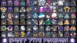 All Ghost Type Pokémon. Stay away from Lavender Town!
