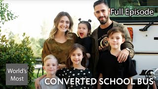 Living in a School Bus | Full Episode | World's Most Extraordinary Families | S01 E06