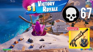 67 Elimination Solo vs Squads Wins Full Gameplay (Fortnite chapter 5 New session)