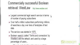 Data Mining- Example of a Boolean Retrieval Model