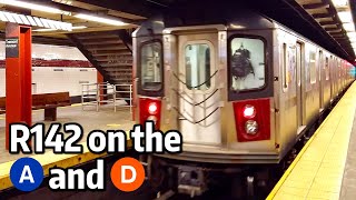 ⁴ᴷ⁶⁰ R142s being Transferred from 207th St Yard to 239th St Yard via the A, D, 4, and 5 lines