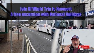 Isle of Wight Trip to Newport a free excursion  with national Holidays