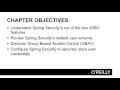 Spring Security 23   JDBC Authentication Overview