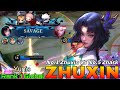 SAVAGE! No.1 Zhuxin VS No.5 Zhask - Top 1 Global Zhuxin by Yunis - Mobile Legends