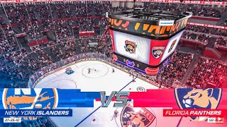 New York Islanders vs Florida Panthers 10/23/2022 NHL 23 Gameplay