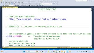 Mastering System Functions in SQL: Week 5 Day 1 Tutorial