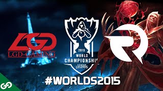 Origen SoaZ Backdoor - LGD vs OG -  LoL 2015 World Championship