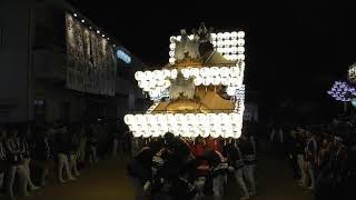 成30年 芹生谷 中村神社パレード（中宮） 建水分神社秋祭り だんじり祭り