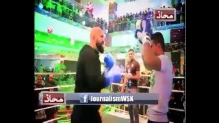 Amir khan And wajahat khan kick off the show with boxing Mahaaz