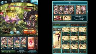 【グラブル】(28回目)決戦！星の古戦場(火有利)Hell LV95  ベラドンナ