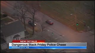 KCKPD officers almost hit by fleeing suspect, pursuit leads to arrests in KCMO