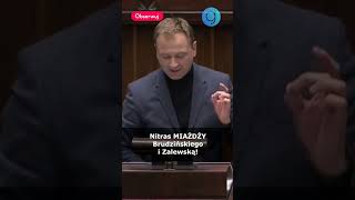 Nitras MIAŻDŻY Brudzińskiego i Zalewską: \