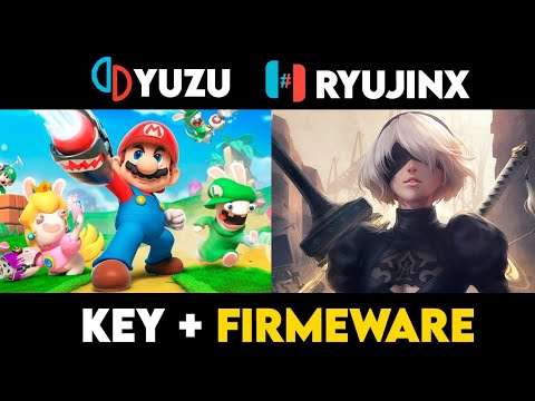 Yuzu Ryujinx - Firmware + Keys Actualizados 2024 - YouTube