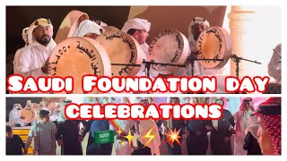 This is how Saudis celebrates 🇸🇦✨| Saudi Arabia Foundation Day 2025 at KFUPM | My First Experience!