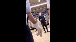 電車の老人参戦【客に怒る駅員さん】